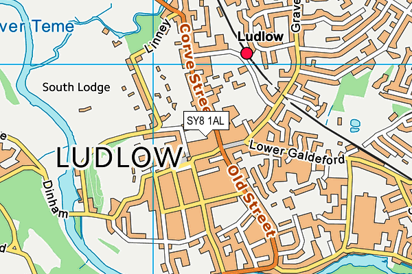 SY8 1AL map - OS VectorMap District (Ordnance Survey) SY8 1AL map - OS VectorMap District (Ordnance Survey)