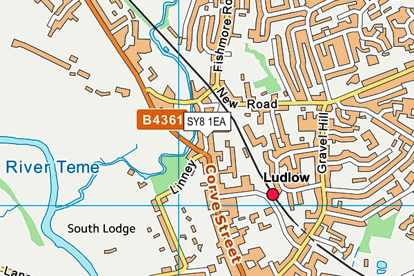 SY8 1EA map - OS VectorMap District (Ordnance Survey) SY8 1EA map - OS VectorMap District (Ordnance Survey)