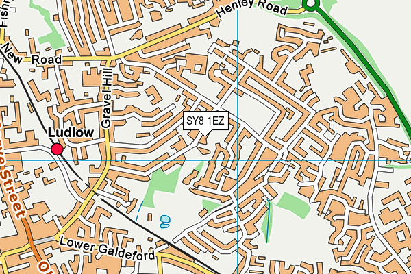 SY8 1EZ map - OS VectorMap District (Ordnance Survey) SY8 1EZ map - OS VectorMap District (Ordnance Survey)