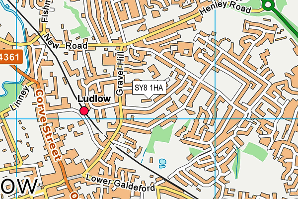 SY8 1HA map - OS VectorMap District (Ordnance Survey) SY8 1HA map - OS VectorMap District (Ordnance Survey)