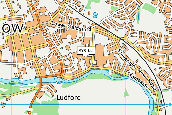SY8 1JJ map - OS VectorMap District (Ordnance Survey) SY8 1JJ map - OS VectorMap District (Ordnance Survey)