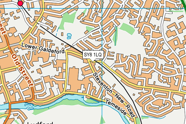 SY8 1LQ map - OS VectorMap District (Ordnance Survey) SY8 1LQ map - OS VectorMap District (Ordnance Survey)