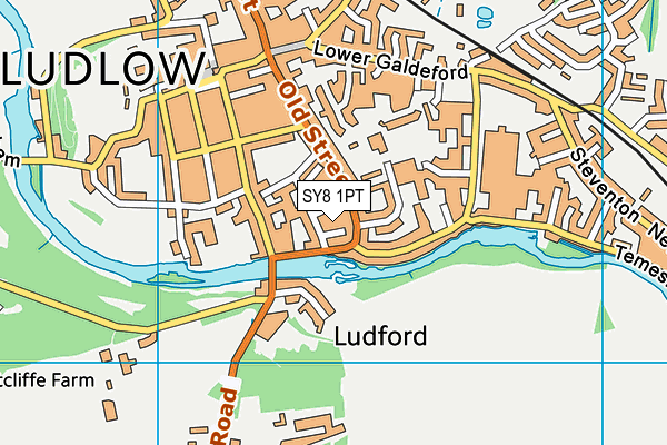 SY8 1PT map - OS VectorMap District (Ordnance Survey) SY8 1PT map - OS VectorMap District (Ordnance Survey)