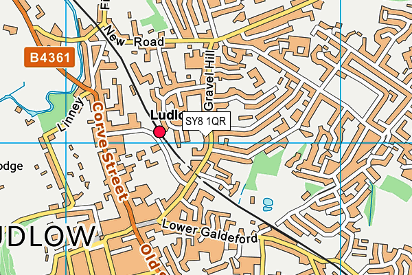 SY8 1QR map - OS VectorMap District (Ordnance Survey) SY8 1QR map - OS VectorMap District (Ordnance Survey)
