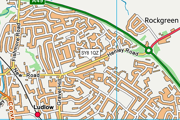 SY8 1QZ map - OS VectorMap District (Ordnance Survey) SY8 1QZ map - OS VectorMap District (Ordnance Survey)