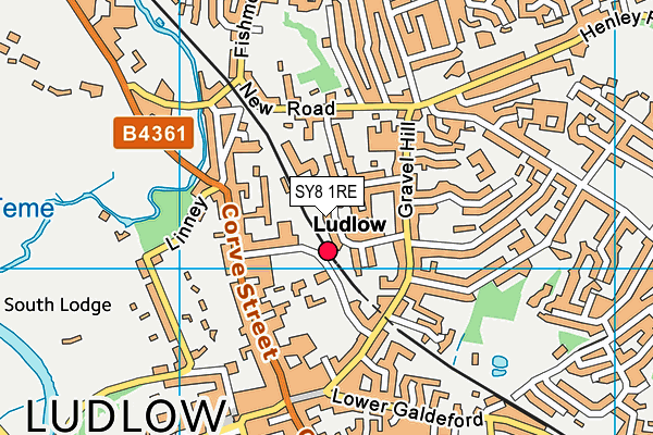 SY8 1RE map - OS VectorMap District (Ordnance Survey) SY8 1RE map - OS VectorMap District (Ordnance Survey)