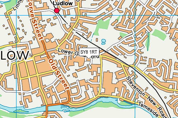 SY8 1RT map - OS VectorMap District (Ordnance Survey) SY8 1RT map - OS VectorMap District (Ordnance Survey)