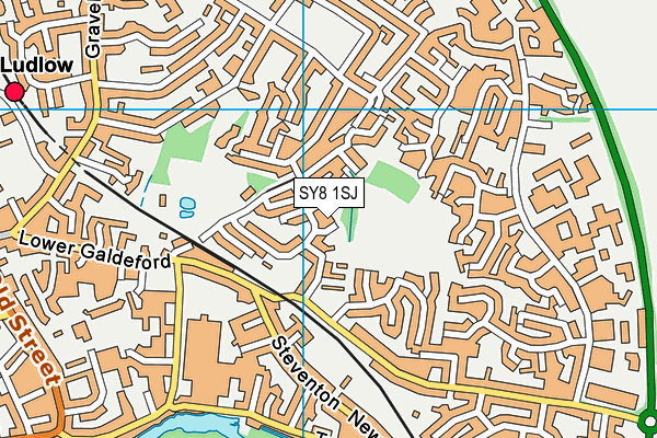 SY8 1SJ map - OS VectorMap District (Ordnance Survey) SY8 1SJ map - OS VectorMap District (Ordnance Survey)