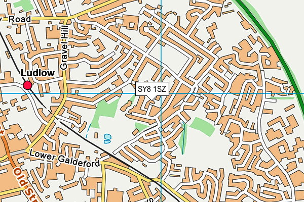 SY8 1SZ map - OS VectorMap District (Ordnance Survey) SY8 1SZ map - OS VectorMap District (Ordnance Survey)