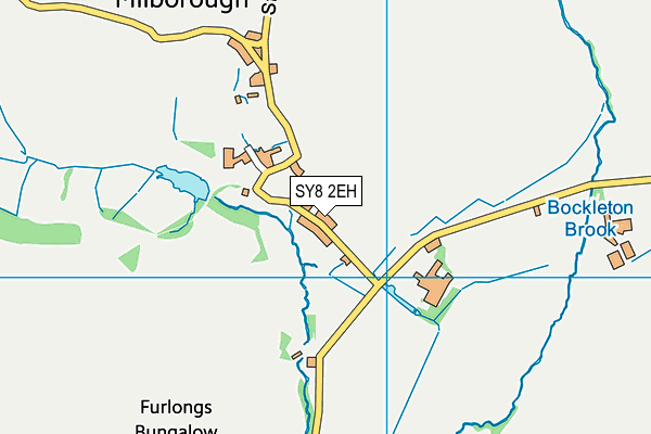 SY8 2EH map - OS VectorMap District (Ordnance Survey) SY8 2EH map - OS VectorMap District (Ordnance Survey)