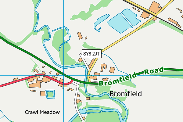 SY8 2JT map - OS VectorMap District (Ordnance Survey) SY8 2JT map - OS VectorMap District (Ordnance Survey)