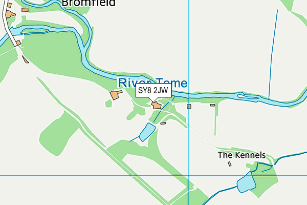 SY8 2JW map - OS VectorMap District (Ordnance Survey) SY8 2JW map - OS VectorMap District (Ordnance Survey)