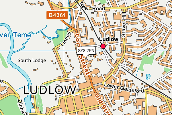 SY8 2PN map - OS VectorMap District (Ordnance Survey) SY8 2PN map - OS VectorMap District (Ordnance Survey)
