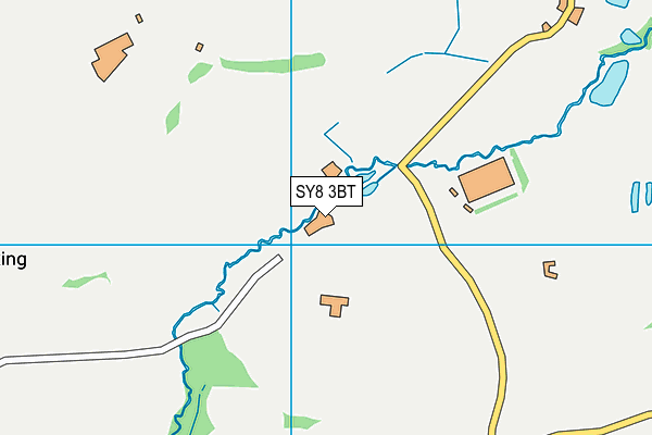 SY8 3BT map - OS VectorMap District (Ordnance Survey) SY8 3BT map - OS VectorMap District (Ordnance Survey)
