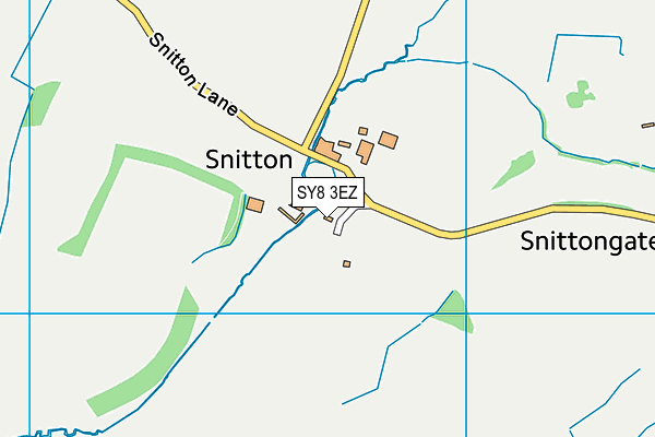 SY8 3EZ map - OS VectorMap District (Ordnance Survey) SY8 3EZ map - OS VectorMap District (Ordnance Survey)