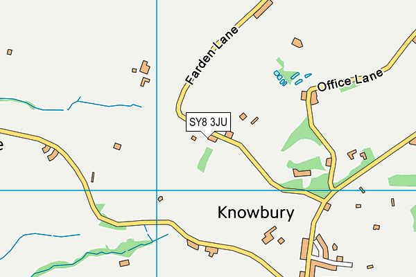 SY8 3JU map - OS VectorMap District (Ordnance Survey) SY8 3JU map - OS VectorMap District (Ordnance Survey)