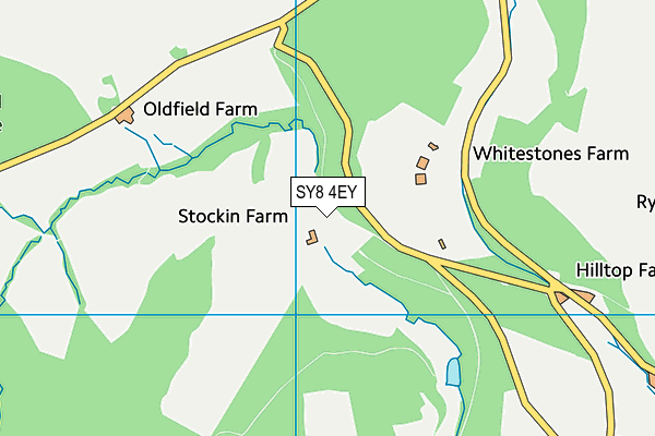 SY8 4EY map - OS VectorMap District (Ordnance Survey) SY8 4EY map - OS VectorMap District (Ordnance Survey)