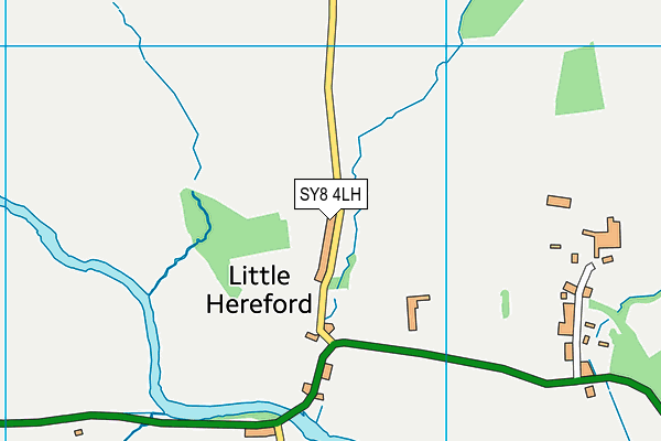 SY8 4LH map - OS VectorMap District (Ordnance Survey) SY8 4LH map - OS VectorMap District (Ordnance Survey)