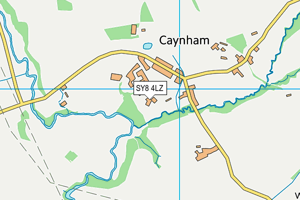 SY8 4LZ map - OS VectorMap District (Ordnance Survey) SY8 4LZ map - OS VectorMap District (Ordnance Survey)
