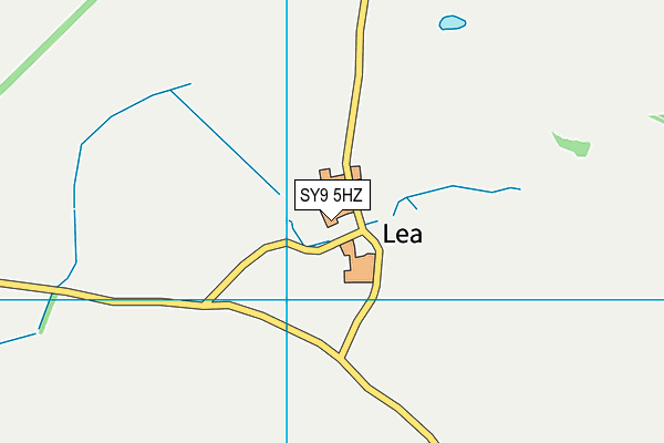 SY9 5HZ map - OS VectorMap District (Ordnance Survey) SY9 5HZ map - OS VectorMap District (Ordnance Survey)