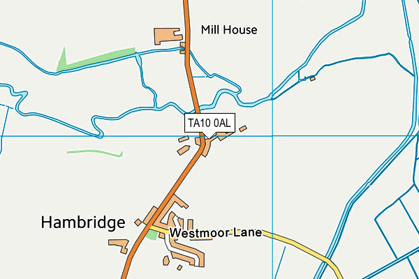 TA10 0AL map - OS VectorMap District (Ordnance Survey) TA10 0AL map - OS VectorMap District (Ordnance Survey)