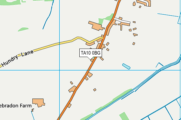 TA10 0BG map - OS VectorMap District (Ordnance Survey) TA10 0BG map - OS VectorMap District (Ordnance Survey)