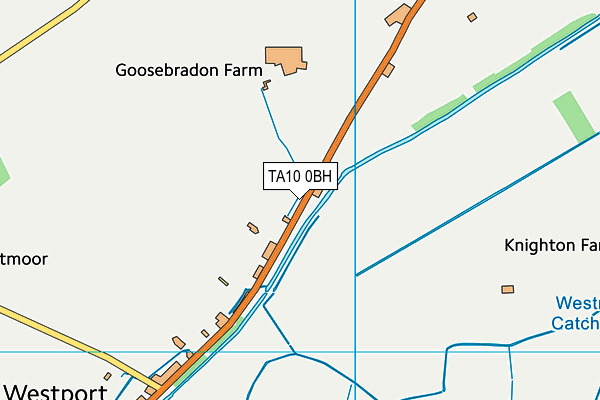 TA10 0BH map - OS VectorMap District (Ordnance Survey) TA10 0BH map - OS VectorMap District (Ordnance Survey)