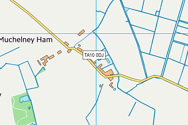 TA10 0DJ map - OS VectorMap District (Ordnance Survey) TA10 0DJ map - OS VectorMap District (Ordnance Survey)