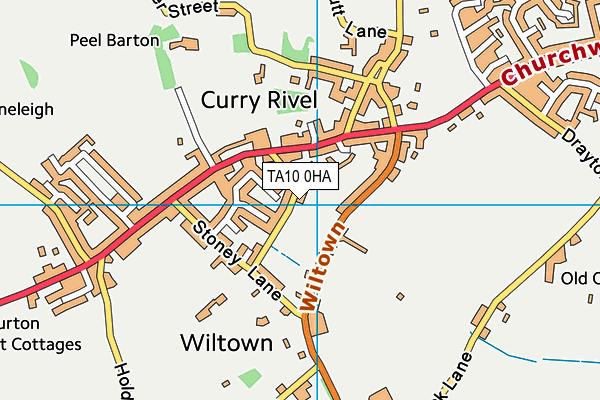 TA10 0HA map - OS VectorMap District (Ordnance Survey) TA10 0HA map - OS VectorMap District (Ordnance Survey)