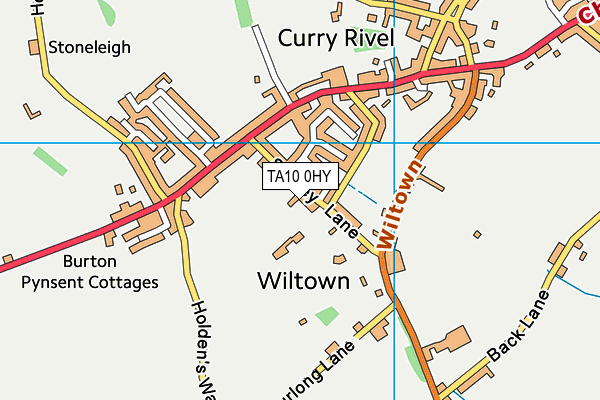 TA10 0HY map - OS VectorMap District (Ordnance Survey) TA10 0HY map - OS VectorMap District (Ordnance Survey)