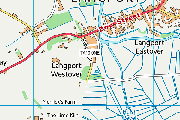 TA10 0NE map - OS VectorMap District (Ordnance Survey) TA10 0NE map - OS VectorMap District (Ordnance Survey)
