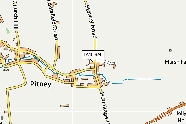 TA10 9AL map - OS VectorMap District (Ordnance Survey) TA10 9AL map - OS VectorMap District (Ordnance Survey)