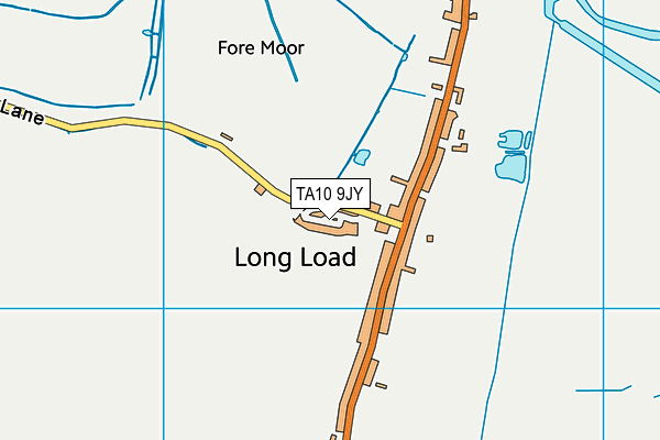 TA10 9JY map - OS VectorMap District (Ordnance Survey) TA10 9JY map - OS VectorMap District (Ordnance Survey)