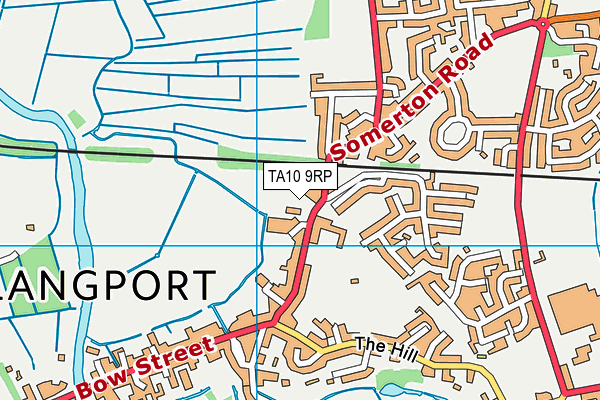 TA10 9RP map - OS VectorMap District (Ordnance Survey) TA10 9RP map - OS VectorMap District (Ordnance Survey)