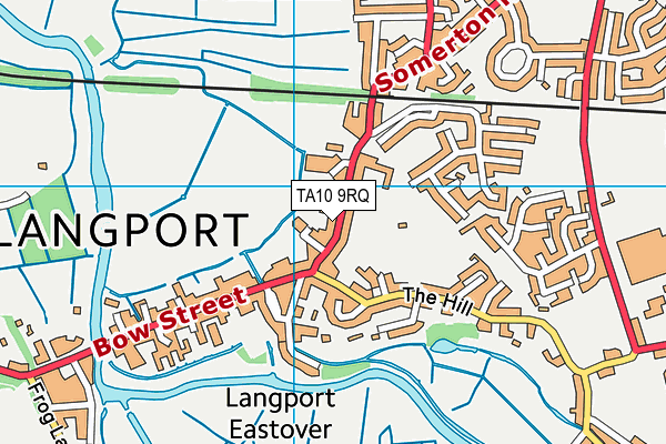 TA10 9RQ map - OS VectorMap District (Ordnance Survey) TA10 9RQ map - OS VectorMap District (Ordnance Survey)