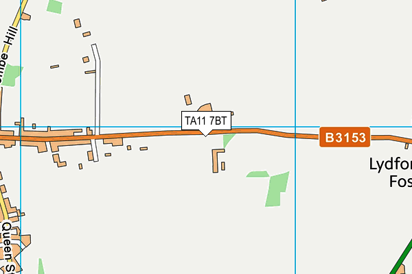 TA11 7BT map - OS VectorMap District (Ordnance Survey) TA11 7BT map - OS VectorMap District (Ordnance Survey)