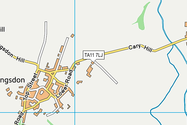 TA11 7LJ map - OS VectorMap District (Ordnance Survey) TA11 7LJ map - OS VectorMap District (Ordnance Survey)