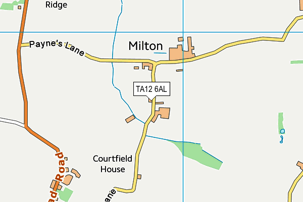 TA12 6AL map - OS VectorMap District (Ordnance Survey) TA12 6AL map - OS VectorMap District (Ordnance Survey)
