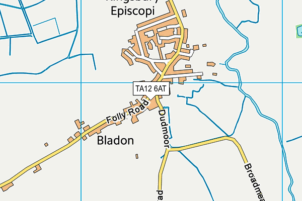 TA12 6AT map - OS VectorMap District (Ordnance Survey) TA12 6AT map - OS VectorMap District (Ordnance Survey)