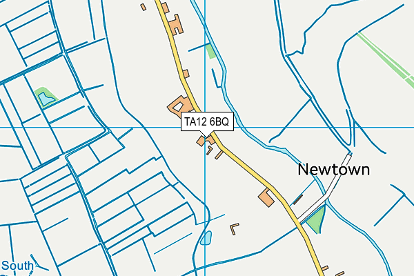 TA12 6BQ map - OS VectorMap District (Ordnance Survey) TA12 6BQ map - OS VectorMap District (Ordnance Survey)