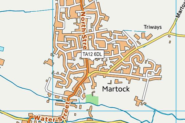TA12 6DL map - OS VectorMap District (Ordnance Survey) TA12 6DL map - OS VectorMap District (Ordnance Survey)