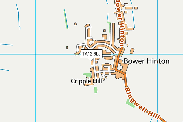 TA12 6LJ map - OS VectorMap District (Ordnance Survey) TA12 6LJ map - OS VectorMap District (Ordnance Survey)
