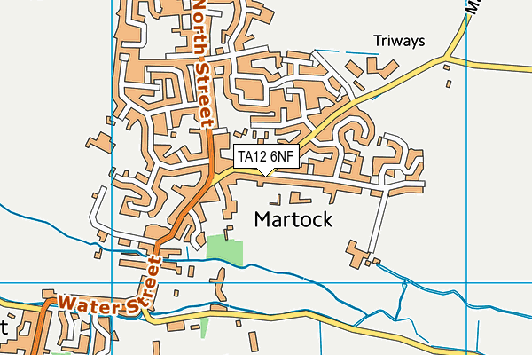 TA12 6NF map - OS VectorMap District (Ordnance Survey) TA12 6NF map - OS VectorMap District (Ordnance Survey)