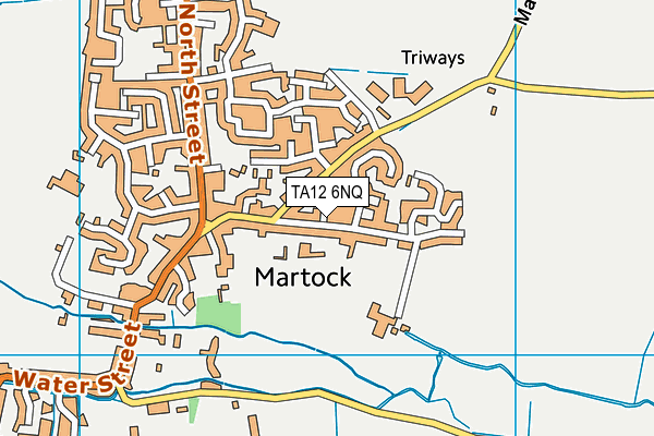 TA12 6NQ map - OS VectorMap District (Ordnance Survey) TA12 6NQ map - OS VectorMap District (Ordnance Survey)