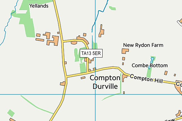 TA13 5ER map - OS VectorMap District (Ordnance Survey) TA13 5ER map - OS VectorMap District (Ordnance Survey)