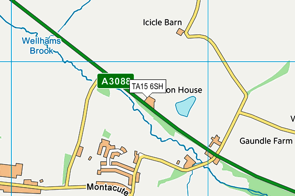 TA15 6SH map - OS VectorMap District (Ordnance Survey) TA15 6SH map - OS VectorMap District (Ordnance Survey)
