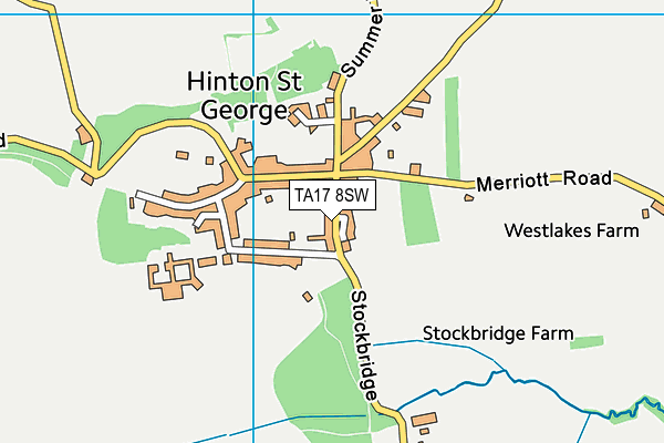 TA17 8SW map - OS VectorMap District (Ordnance Survey) TA17 8SW map - OS VectorMap District (Ordnance Survey)