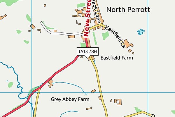 TA18 7SH map - OS VectorMap District (Ordnance Survey) TA18 7SH map - OS VectorMap District (Ordnance Survey)