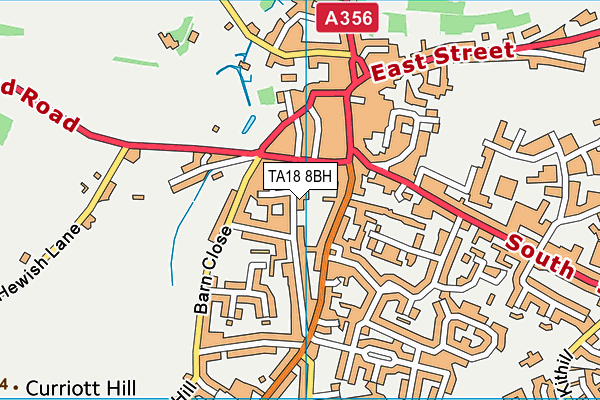 TA18 8BH map - OS VectorMap District (Ordnance Survey) TA18 8BH map - OS VectorMap District (Ordnance Survey)