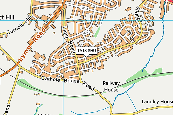 TA18 8HU map - OS VectorMap District (Ordnance Survey) TA18 8HU map - OS VectorMap District (Ordnance Survey)